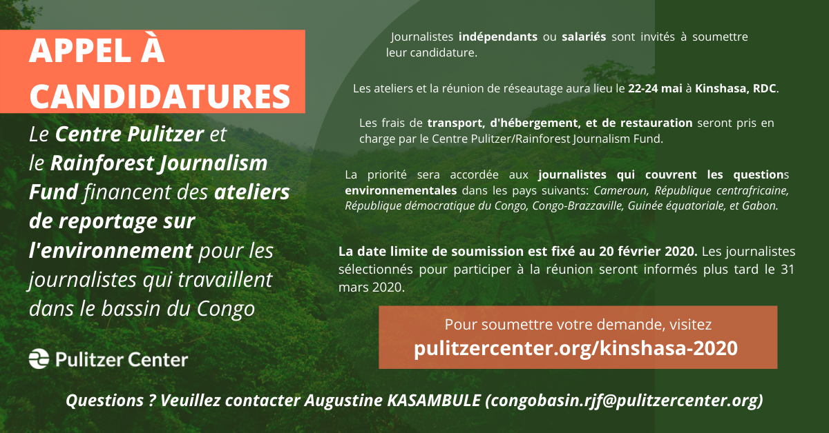Congo basin convening description - rainforest journalism fund Congo basin convening description - rainforest journalism fund