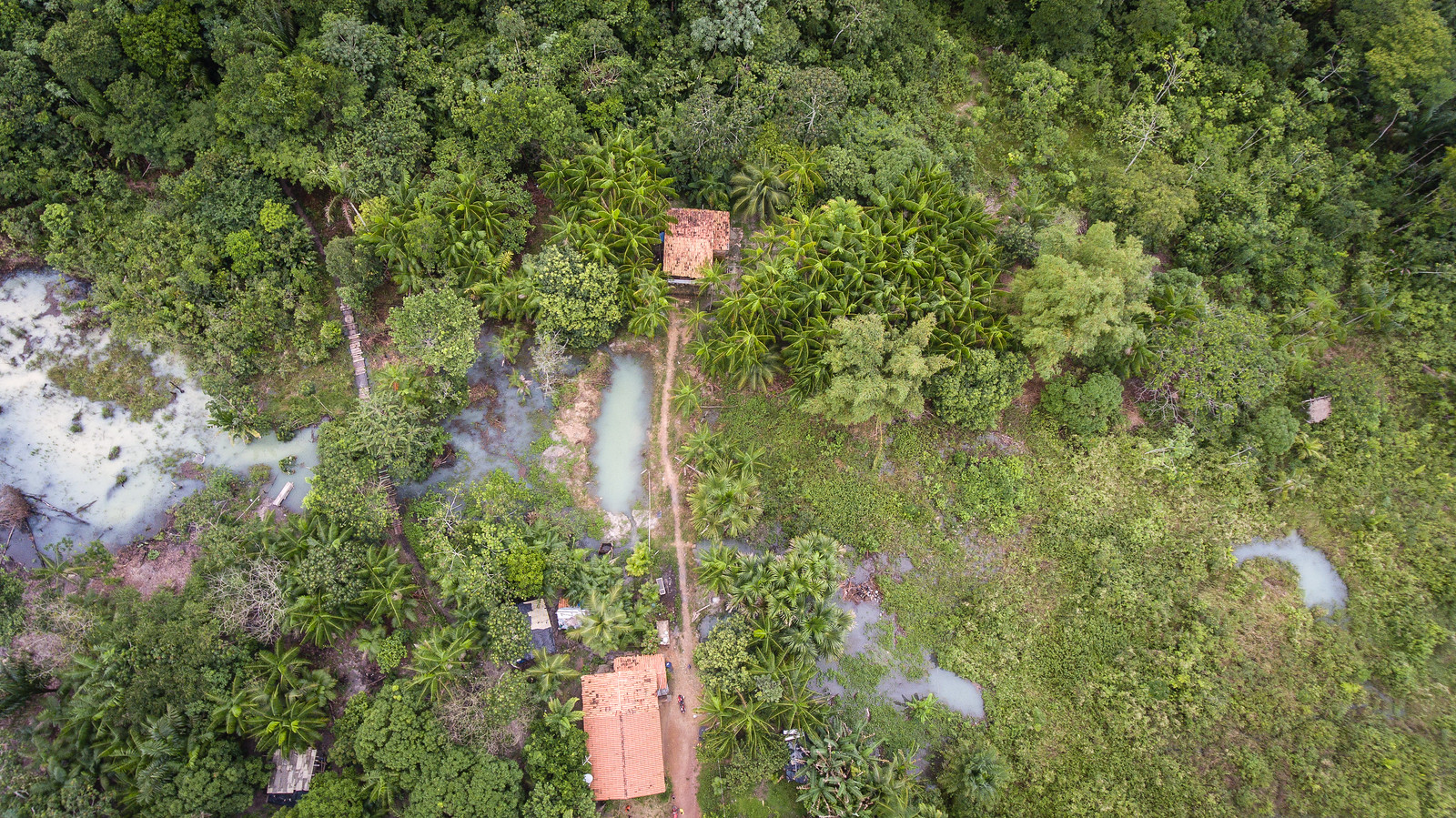 CiceroProjectCover 1_0.jpg A contaminated lake adjacent to the Hydro Norsk operation in Barcarena. A recent investigation identified multiple cases of unauthorized waste being emitted from the company’s aluminum processing facilities. Image by Cícero Pedrosa Neto. Brazil, undated.