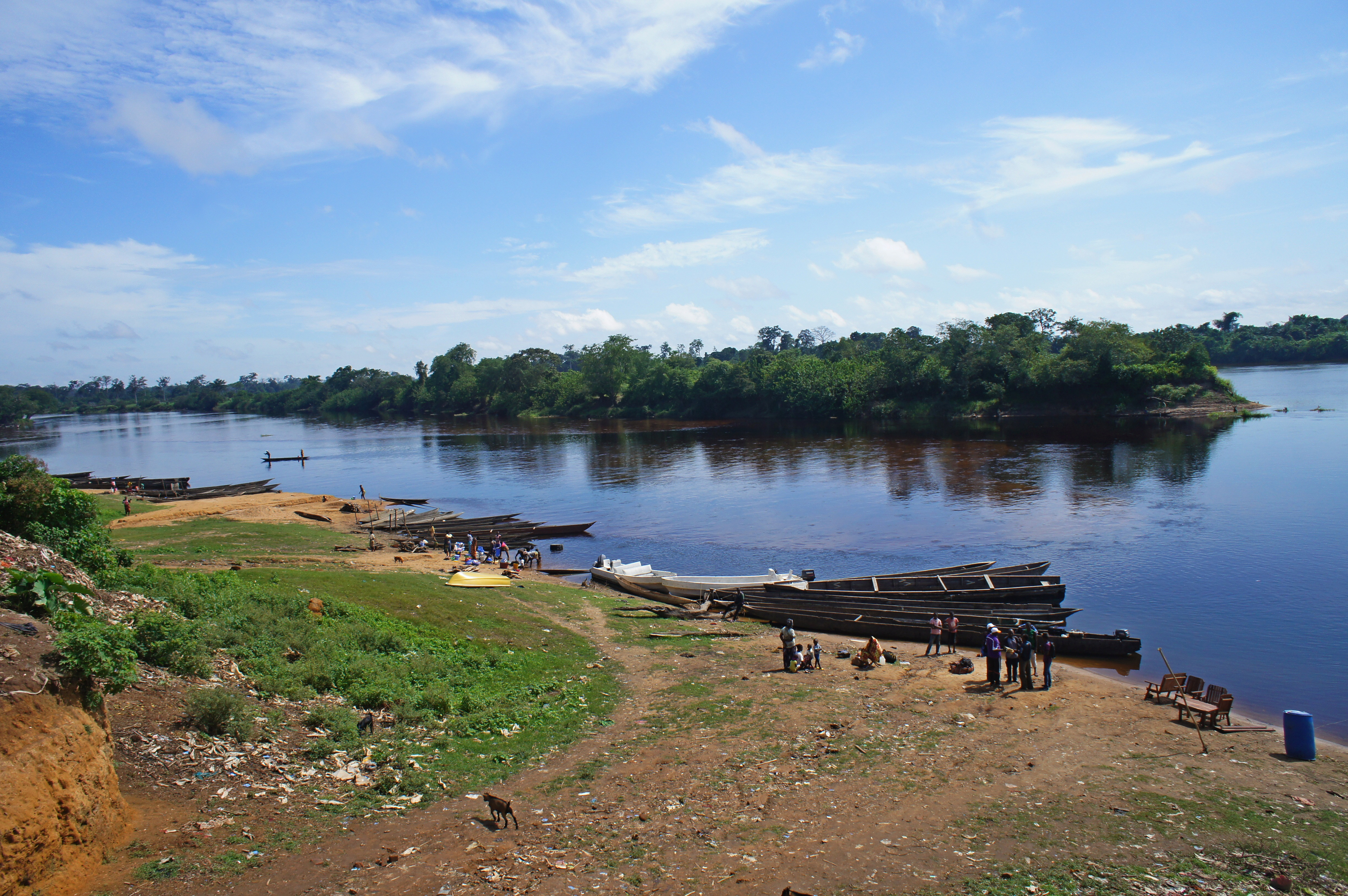 shutterstock_610422557_0.jpg The Congo river in Dongou, Likouala district. Image by Alexandra Tyukavina/Shutterstock. Republic of Congo (Congo Brazzaville), 2014.