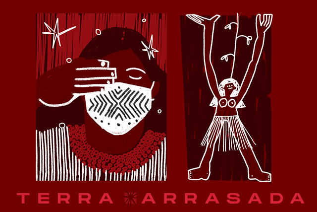 Illustration by Gustavo Caboco/Le Monde Diplomatique. Illustration by Gustavo Caboco/Le Monde Diplomatique.