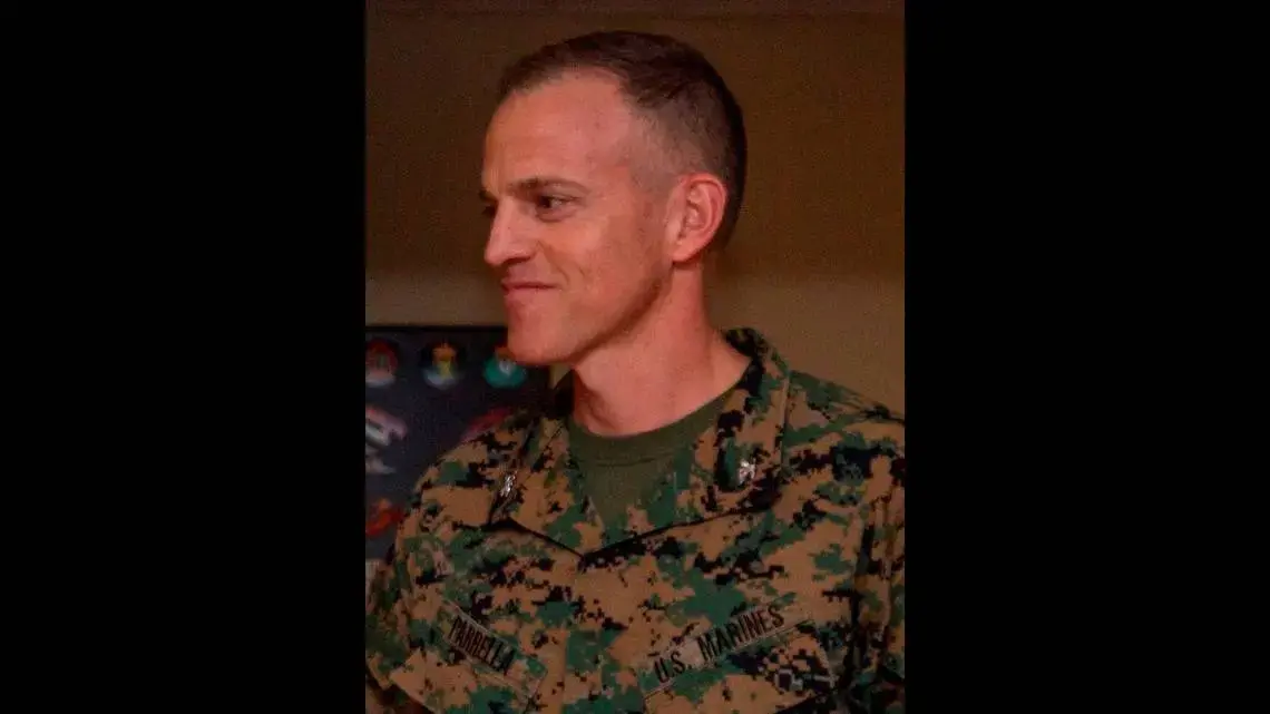 U.S. Marine Corps Col. Keith A. Parrella at Camp Lejeune. Image courtesy of Marine Corps. USA, 2018.