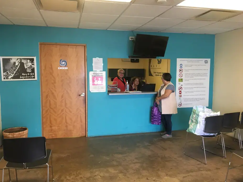 Inside MAVI's lobby. Image by Milly de la Torre. Puerto Rico, 2019.