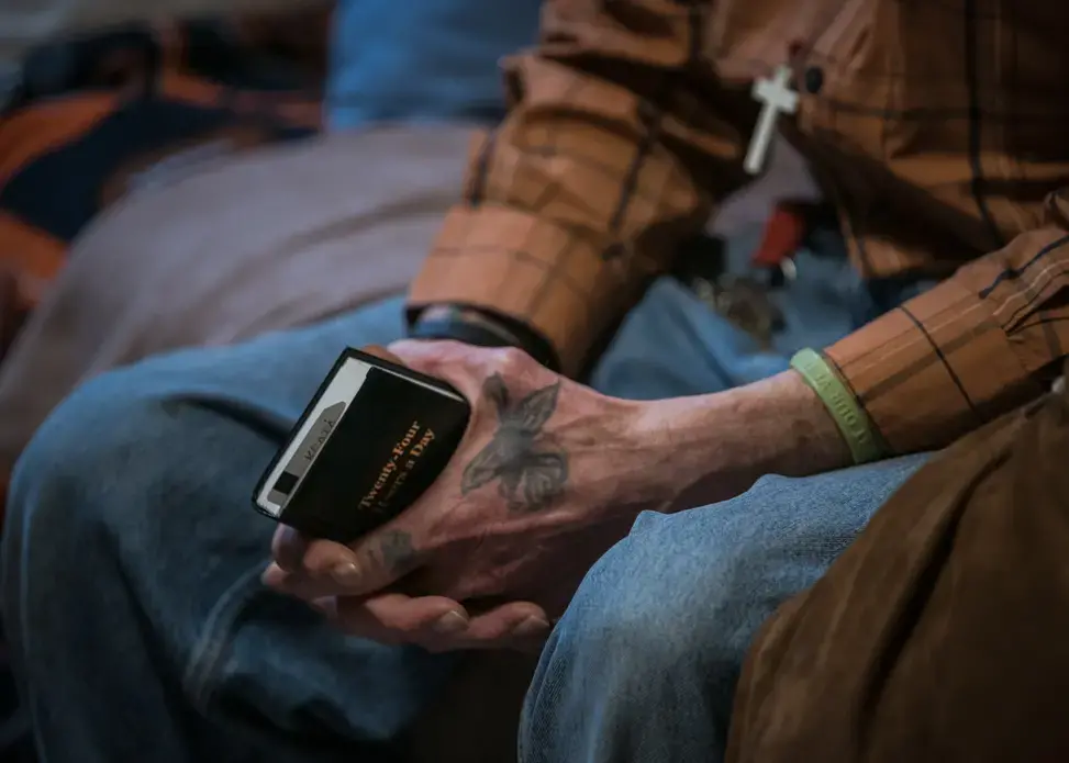 61-year old James Butler spent nearly 35 years on the streets suffering from mental illness and addiction. 10 months ago he was taken to the Kansas City Assessment and Triage Center where he sobered up and a case worker got him a bed at Benilde Hall, a sober home for men.