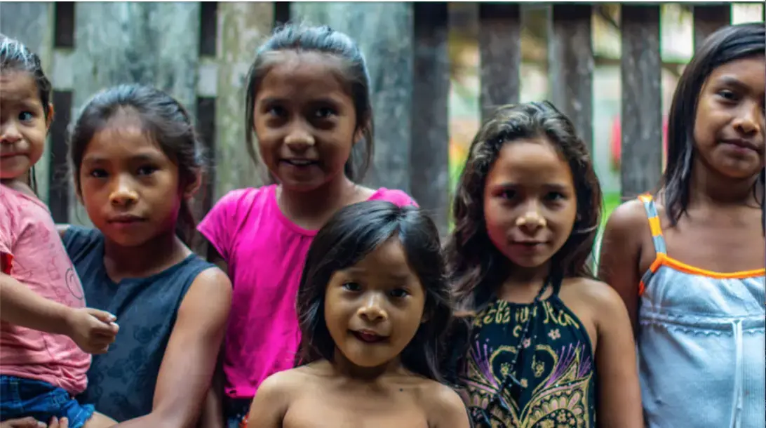 Sateré children. Image by Matheus Manfredini. Brazil, 2019. Sateré children. Image by Matheus Manfredini. Brazil, 2019.