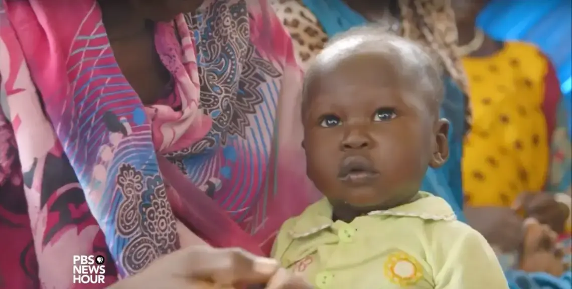 A child in South Sudan. South Sudan, 2017.