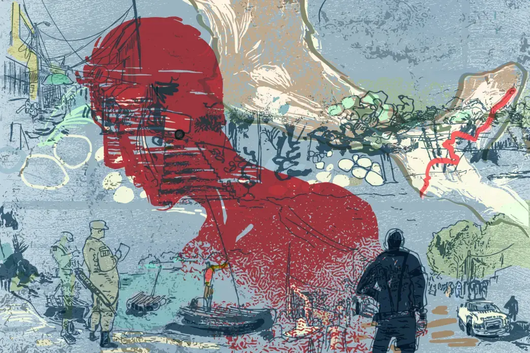 Illustration by Alexander Charner. United States, 2020.