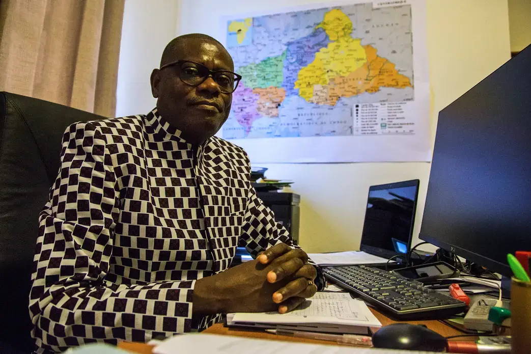 Toussaint Muntazini, the chief prosecutor of the Special Criminal Court in Bangui