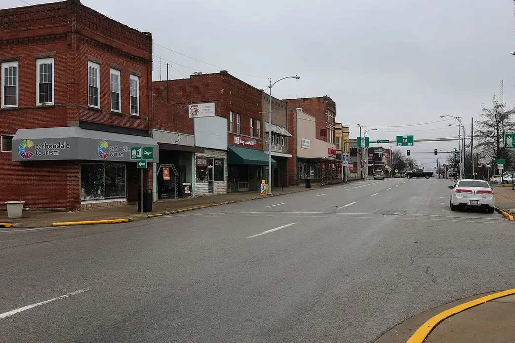 Carbondale, Illinois. Image by Paul Sableman / Wikimedia Commons. United States, 2017.
