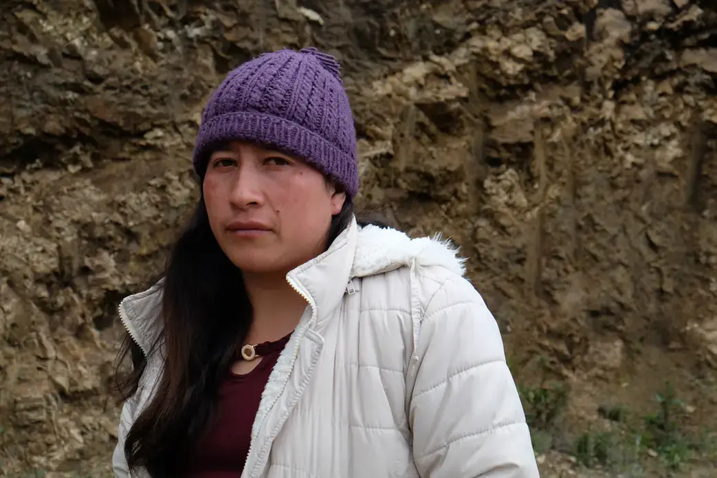 Elizabeth Durazno of Rio Blanco village. Image by Ning Hui. Ecuador, 2019. Elizabeth Durazno of Rio Blanco village. Image by Ning Hui. Ecuador, 2019.