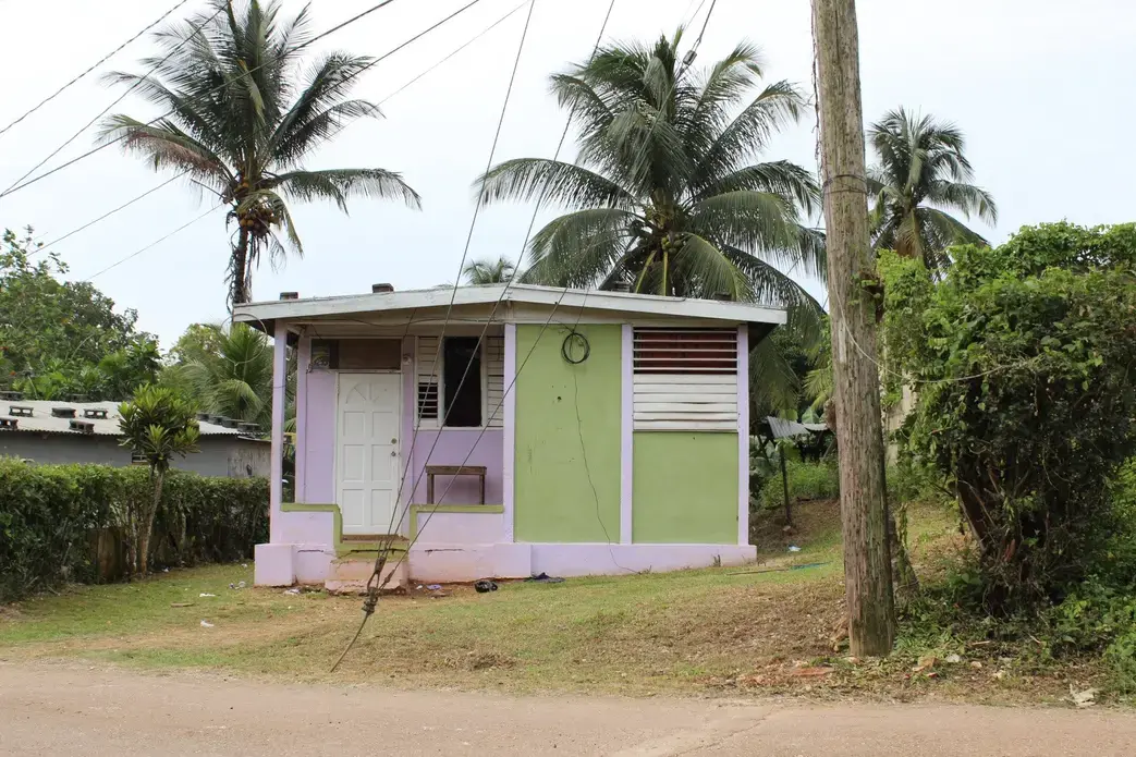 Middle-income home in Saint Catherine Parish. Image by Monica Long. Jamaica, 2018.