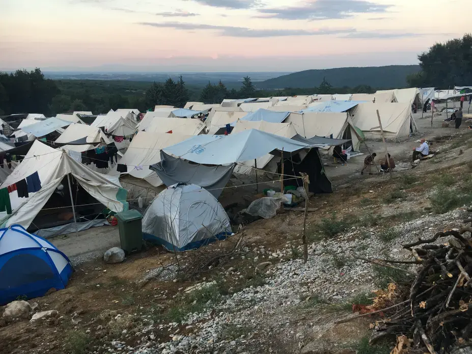 Refugee camp