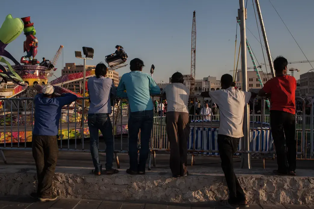 Zina laws treat sex outside of marriage and pregnancy out of wedlock as crimes punishable by imprisonment. But without means to seek legal recourse, it is mostly low-skilled migrant woman who face charges. Image by OM. Qatar, 2017. 