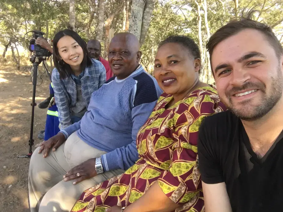 She’s Not a Boy directors Yuhong Pang and Robert Tokanel traveled to Gutu, Zimbabwe, to hear Isaiah and Betina Ngwaru’s perspective on raising their intersex daughter, Tatenda Ngwaru. Image courtesy of Robert Tokanel. Zimbabwe, 2018.