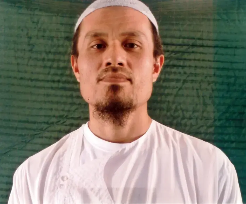 Mohammed Nazir Bin Lep, in a photo provided by his lawyers, at Guantánamo Bay. United States, 2019.