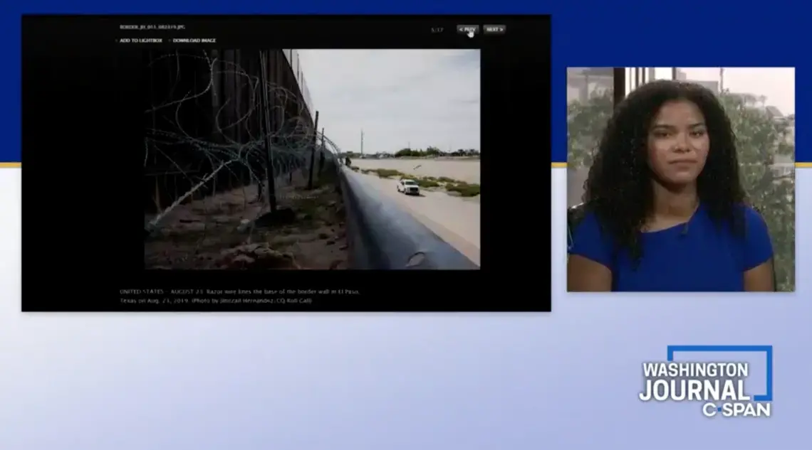 Camila DeChalus talked about her recent piece on what’s happening to asylum-seekers when they reach the U.S.-Mexico border.