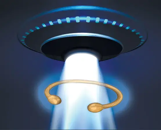 The Q-ray bracelet. Graphic courtesy Undark. 2016.