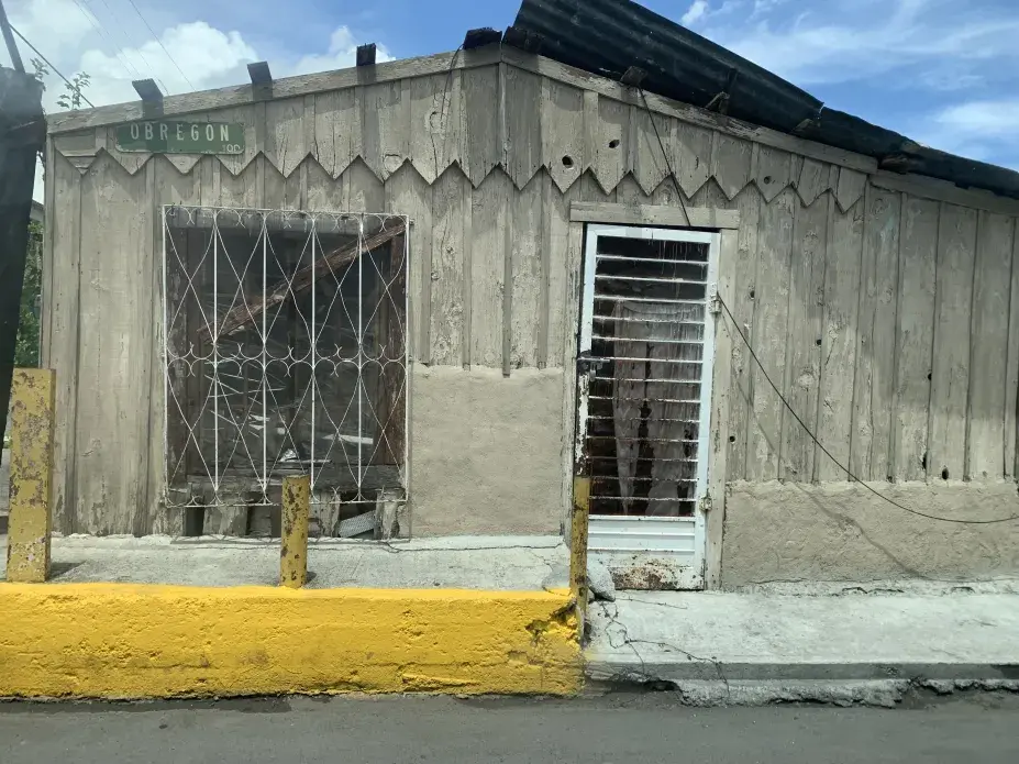 An abandoned home