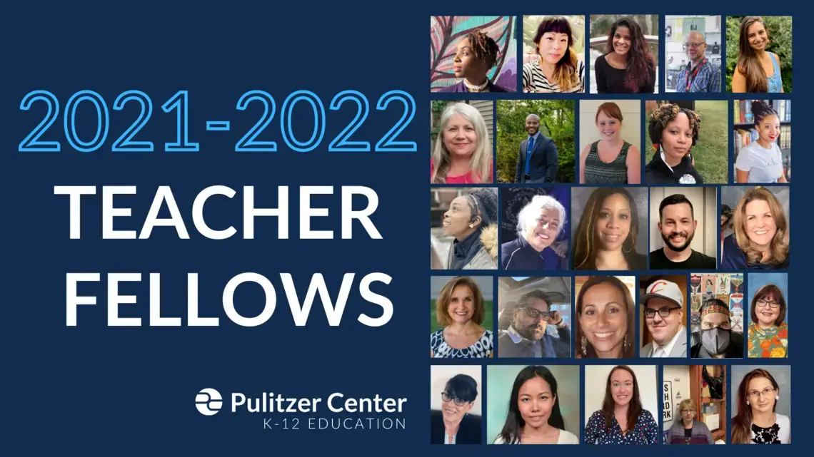 Graphic with teacher fellow photos