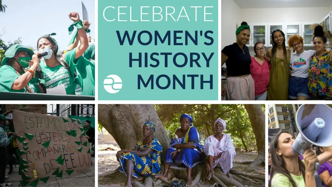 Women's History Month graphic