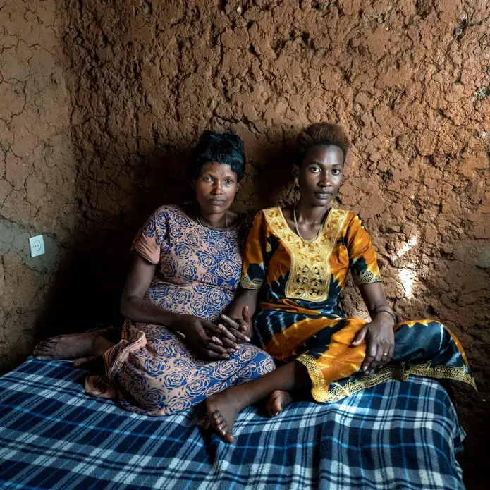 Clare and Elizabeth. Image by Jonathan Torgovnik. Rwanda, 2018.