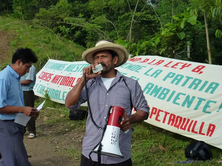 Media file: carmelo at protest.JPG