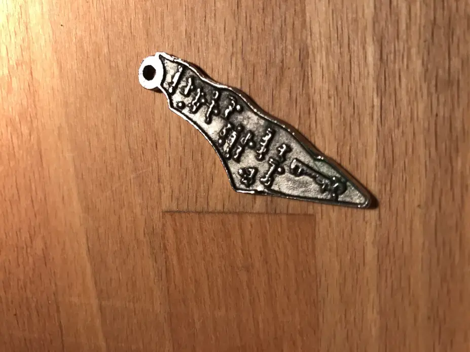 Pendant: a gift to Alice Su from A. Image by Alice Su. Germany, 2017.