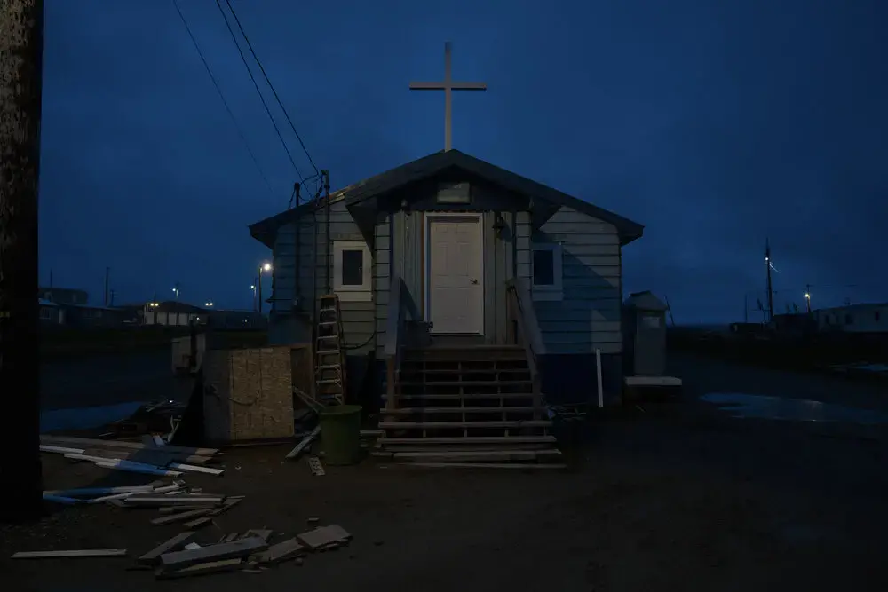 Kaktovik church. Image by Nick Mott. United States, 2019.