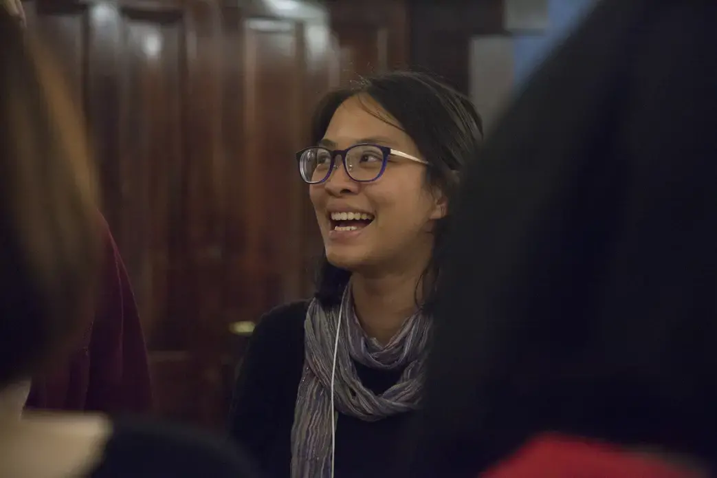 Northwestern University Medill student fellow Pat Nabong. Image by Jin Ding. Washington, DC, 2017.