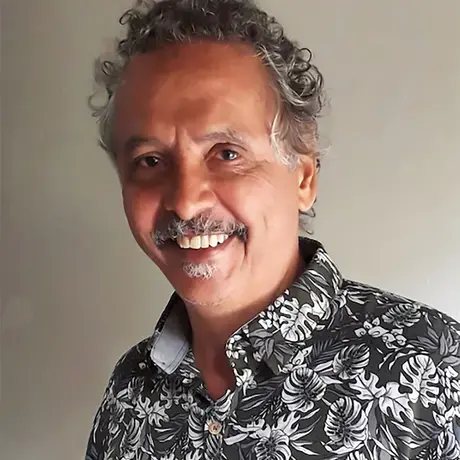 Lilo Clareto, smiling