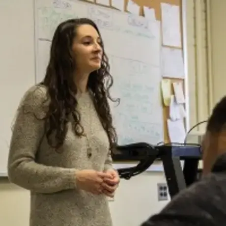 Image of Rebecca Coven, an English and social studies educator at Sullivan High School in Chicago, IL.