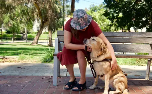 Sex-trafficked as a child, Margeaux Gray, a resident of Los Angeles, has lived with trauma-induced visual impairment, gastroparesis, peripheral neuropathy and complex PTSD for decades. Image by Isabella Gomes. United States, 2019.