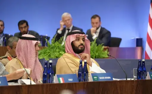 Can Crown Prince Mohammed bin Salman’s ambitious plans jumpstart social and economic reform, or are they an expensive miscalculation? Image courtesy State Department. United States, 2016.