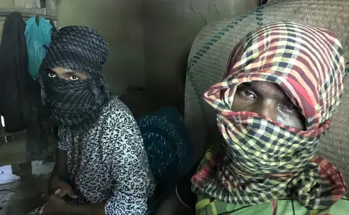 Militants from the Rohingya insurgent group ARSA. September 2017. Image by Jason Motlagh.