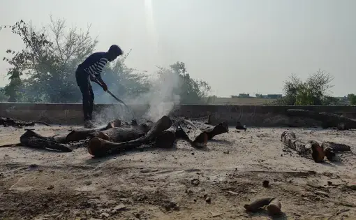 photo of man in India