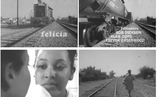 Stills from the film Felicia: A Day in the Life of a Watts Teenager