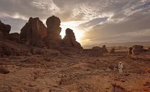 Il deserto intorno a Bardai, Ciad, 21 dicembre 2025