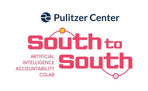 logo of the Pulitzer Center's South to South AI Accountability Network