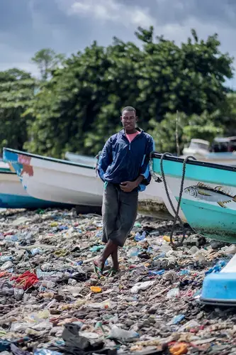 A former smuggler who transported migrants to the French island of Mayotte, pictured in Anjouan. Image by Tommy Trenchard. Comoros, 2019.