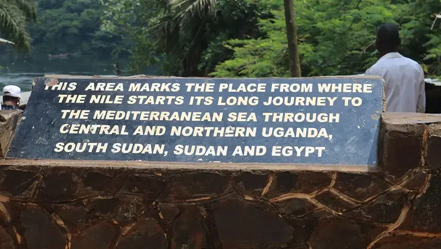 It is widely believed that River Nile, the longest river in the world, starts in Jinja, Uganda. Image by Fredrick Mugira and Annika McGinnis. Uganda, undated.