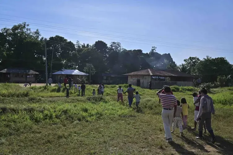 Timbó de Betania is inhabited by 23 families of seven Indigenous ethnic groups. Image by Luis Ángel. Colombia, 2019.