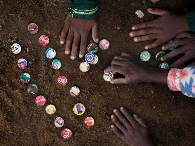 Measurements of blood lead levels in 246 children in Kabwe showed all had levels above safe levels and the vast majority had over nine times higher, at which serious health impacts are expected. Image by Larry C. Price. Zambia, 2017.&nbsp;