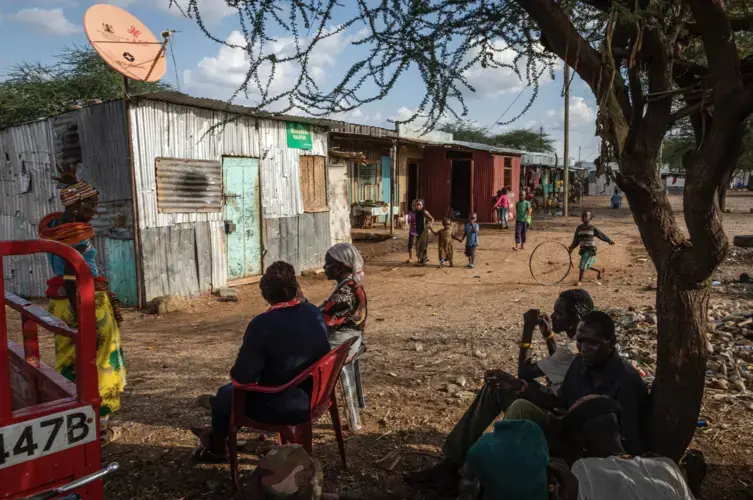 The Rendille town of Merille in Kenya.&nbsp;Image by Will Swanson. Kenya, 2020.