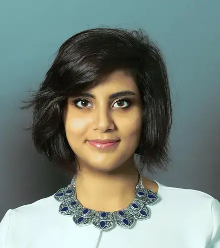 Loujain al-Hathloul. Image from Wikimedia Commons. Saudi Arabia, 2016. 