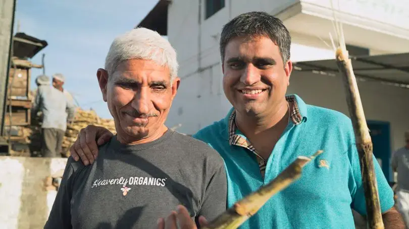 Ishwar and Amit Hooda want to expand their sustainable, conflict-free farming business beyond India to countries such as Afghanistan and South Sudan. Image by Mike Leibowitz. India, 2017.<br />
