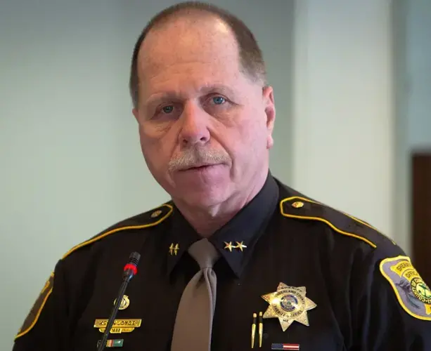 Cumberland County Sheriff Kevin Joyce.&nbsp;Image by Troy R. Bennett / BDN. United States, undated.