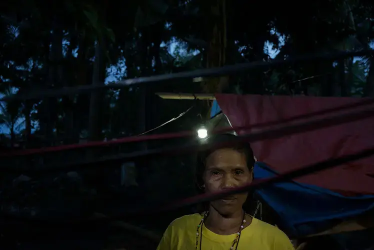Inday Bantay, another survivor staying in the sanctuary in Koronadal City, lost her son during the shooting.&nbsp;Image by Chien-Chi Chang/Magnum Photos. Philippines, 2018.