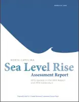 The state’s five-year update to the original 2010 sea-level rise report. Image courtesy of&nbsp;Coastal Review Online.