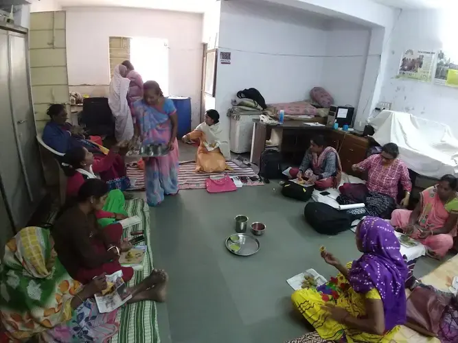 Women share their stories about witch hunts&nbsp;at ANANDI, a Gujarat non-profit group that supports vulnerable women. Image by Seema Yasmin. India, 2017.
