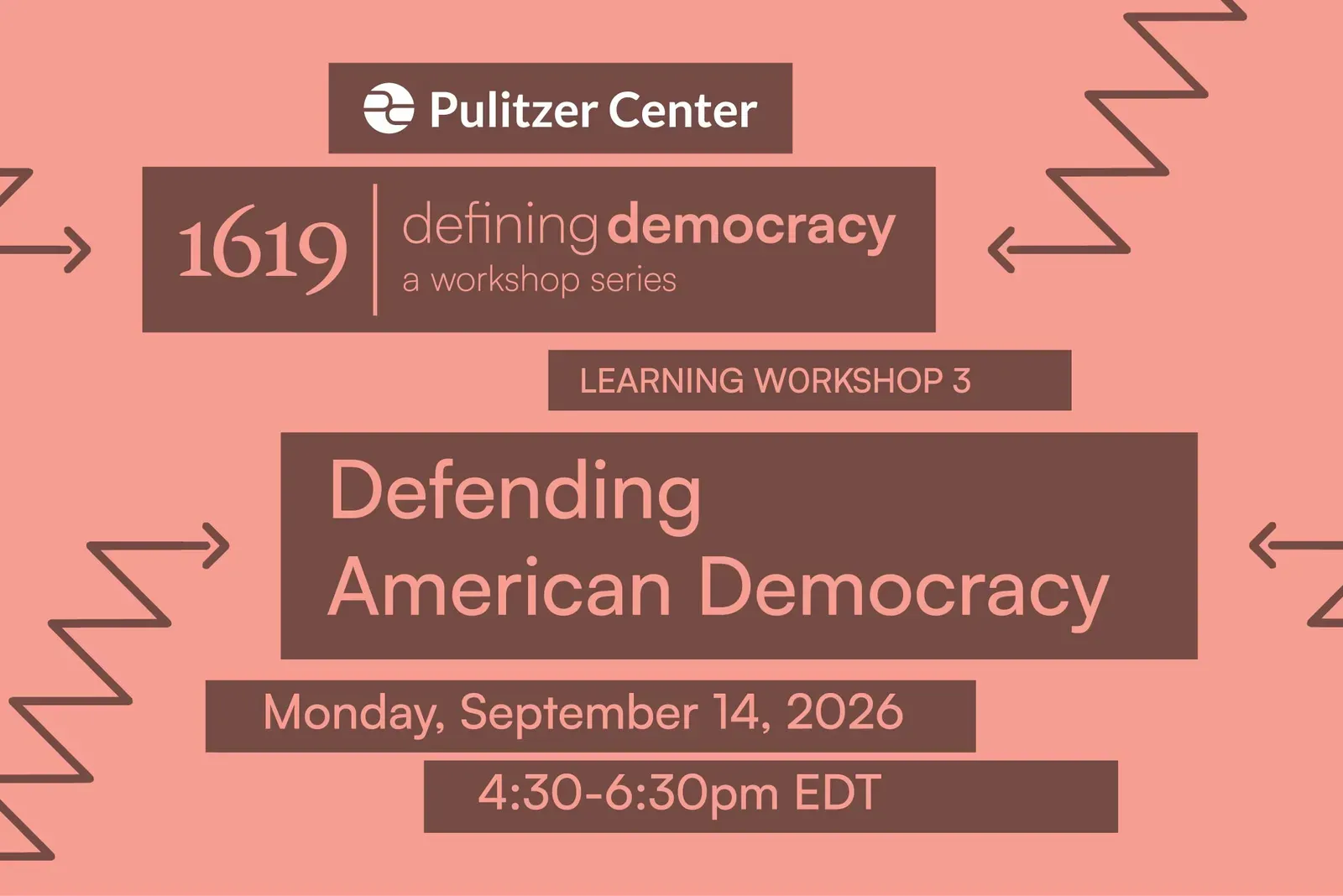 Promotional graphic for workshop