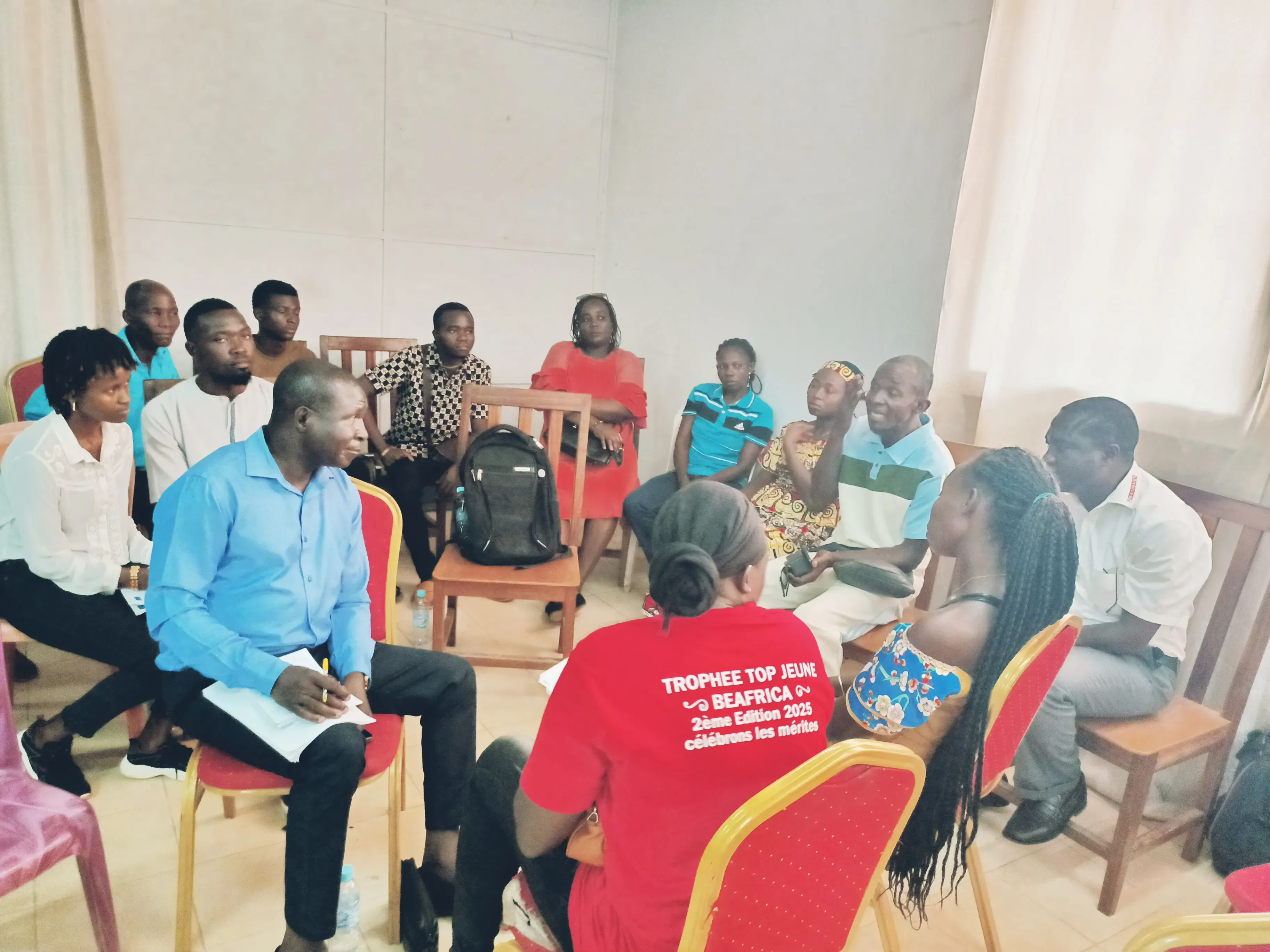 L'événement s'est déroulé à l'université de Bangui. Crédits photo : Afy Malungu